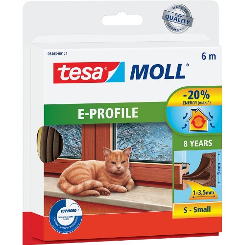 Tätningslist TESA E-list självhäftande EPDM