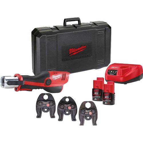 Pressverktyg MILWAUKEE M12 HPT-202C M-KIT 12 V