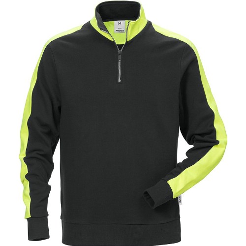 Sweatshirt FRISTADS<br />7449 RTS Half Zip