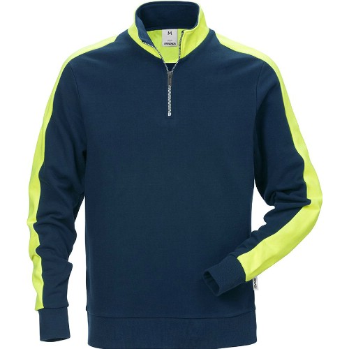 Sweatshirt FRISTADS 7449 RTS Half Zip