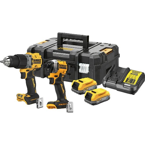 Kombipaket DEWALT DCK2050E2T 18 V Powerstack