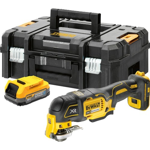 Multimaskin DEWALT DCS356E1T 18 V Powerstack
