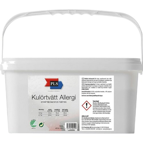 Tvättmedel PLS Kulörtvätt Allergi
