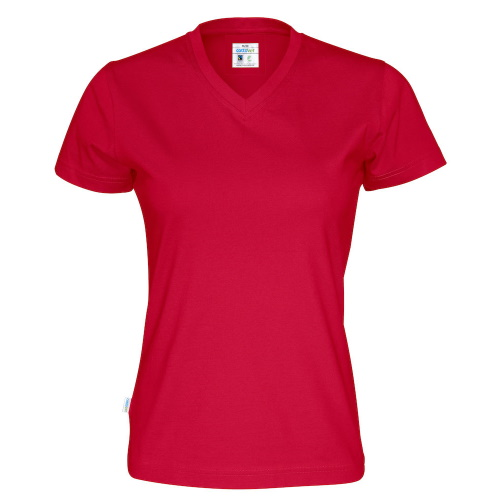 T-shirt COTTOVER V-ringad Dam