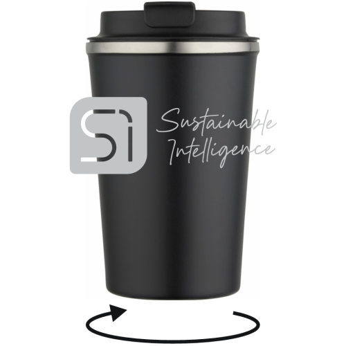 Termosmugg Svart 350ML "SI"