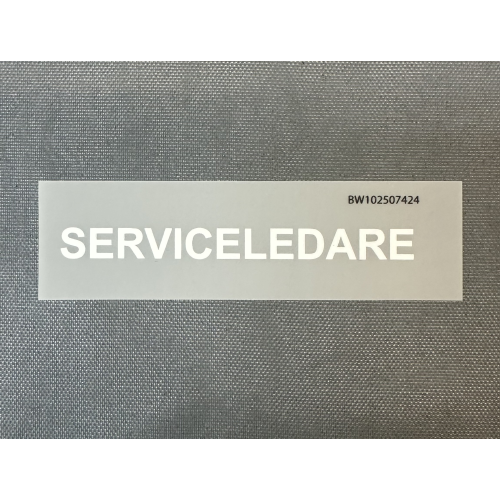 Specialtryck SERVICELEDARE